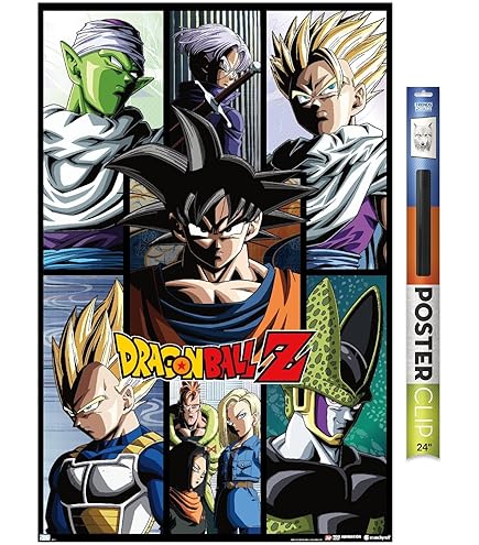 Amazon.com: Dragon Ball Z Poster Book Super Set - 12 Dragonball